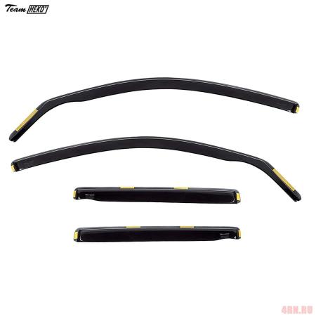 Дефлекторы боковых окон Heko Toyota RAV4 (2010-2012) № 29380