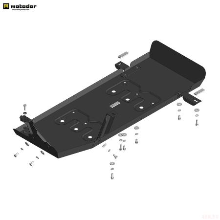 Защита бензобака для Oting Paladin (2023-2025) № 78605