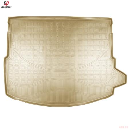 Коврик в багажник Norplast бежевый для Land Rover Discovery Sport (2014-2025) № NPA00-T46-070-B