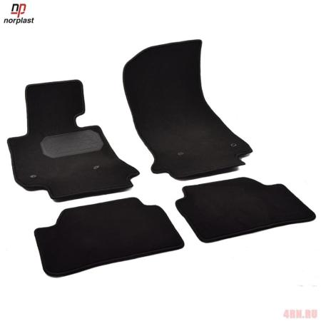 Коврики салона Norplast текстильные для BMW 1-Серия (F20) хэтчбек 5дв. (2011-2019) № NPA00-Vte-070-060a