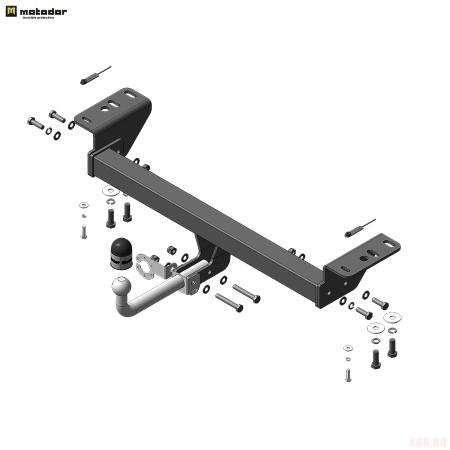 Фаркоп для Haval Jolion (2021-2024) № 93107-A