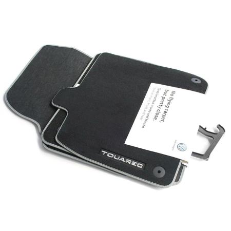 Коврики салона текстильные оригинальные для Volkswagen Touareg (2018-2025) № 761061270WGK