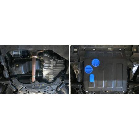 Защита картера и КПП для Lifan Solano (2009-2016) № 111.03313.1