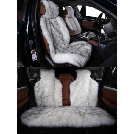 Комплект накидок из искусственного меха (длинный ворс) № IDKOMP