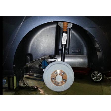 Подкрылок задний правый с шумоизоляцией для Skoda Rapid (2017-2020) № NLS.45.07.004