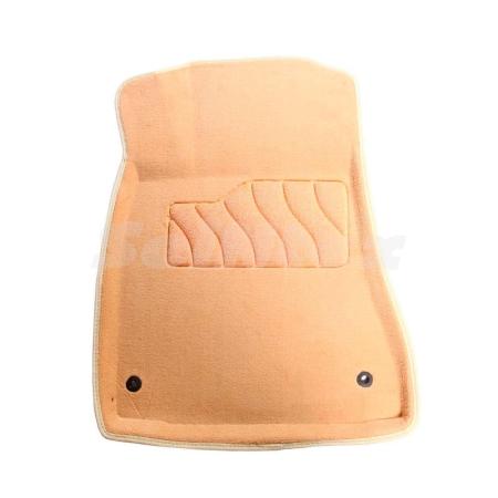 Коврики салона 3D текстильные для Lexus IS (2008-2013) бежевые № 84729