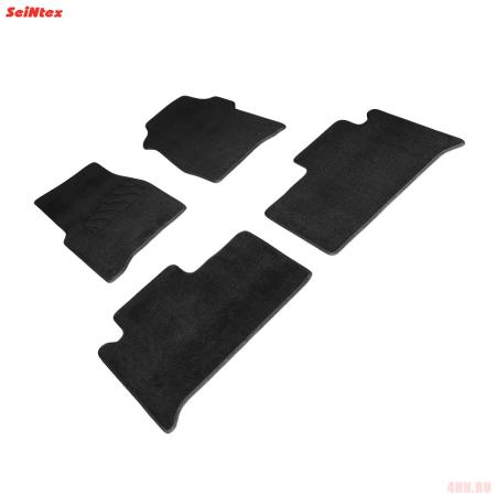 Коврики салона Lux текстильные для УАЗ Patriot (2015-2025) № 88235