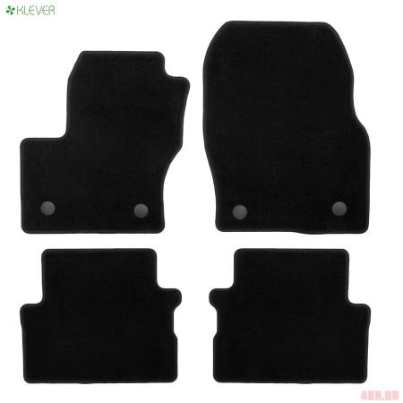 Коврики салона Klever текстильные Econom для Ford Kuga (2017-2019) № KLEVER01168001200k