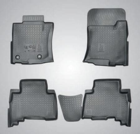 Коврики салона оригинальные для Toyota Land Cruiser Prado 150 5 мест (2013-2025) № PZ4N1-J2350-RJ