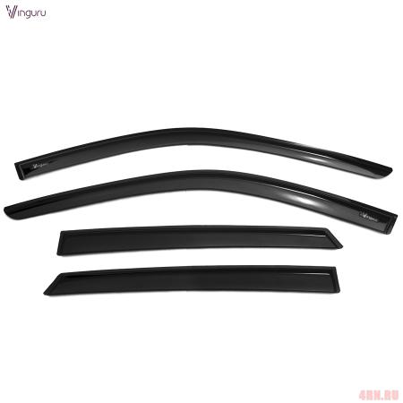 Дефлекторы боковых окон для Datsun mi-Do (2015-2020) № AFV81414
