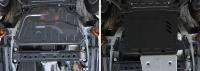 Защита раздаточной коробки для Mitsubishi Pajero (1999-2006) № 111.4011.5