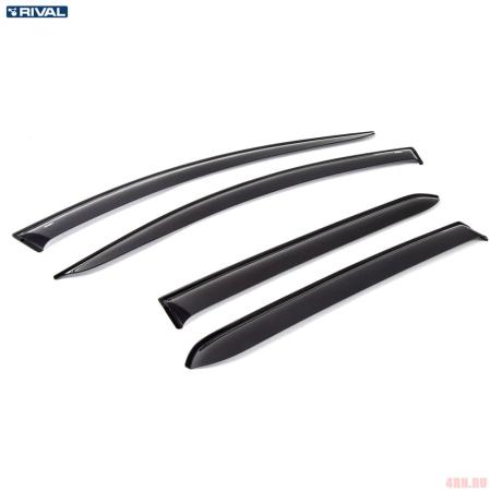 Дефлекторы окон Rival для Lada (ВАЗ) Vesta универсал (2017-2025) № 760113