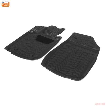 Коврики салона передние для Lada (ВАЗ) Largus фургон (2012-2025) 2 места, 2 шт. № 9600302