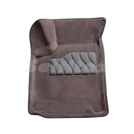 Коврики салона 3D текстильные для Chevrolet Aveo (2003-2011) серые № 71710