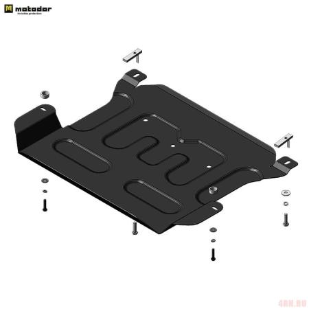 Защита картера и КПП (усиленная) для Hyundai Tucson (2021-2025) № 70903