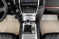 Изображение коврики в салон 3d kvest для toyota land cruiser 200 (2015-2021) бежевые № kvesttyt00001kb2