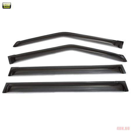 Дефлекторы боковых окон SIM для Infiniti QX56 (2010-2013) № SNIPATR1032