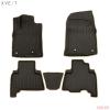 Коврики в салон 3D Kvest для Toyota Land Cruiser Prado 150 (2013-2025) 5 шт. № KVESTTYT00002K2