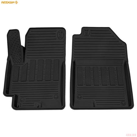 Коврики салона передние резиновые для Kia Rio (2017-2023) № 1521020300