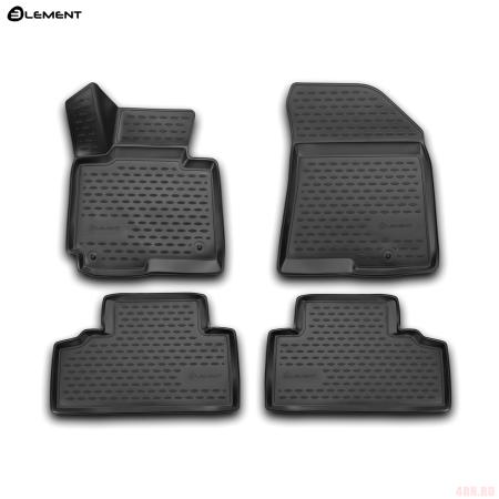 Коврики 3D салона Kia Carens (2013-2019) № NLC.3D.25.51.210