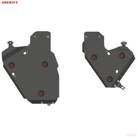 Защита топливного бака для Volkswagen Touareg (2018-2025) № 26.4023
