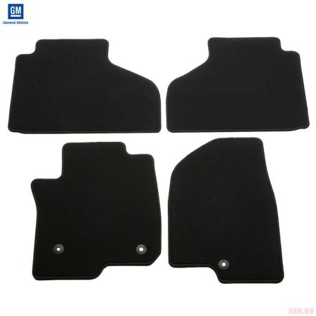Коврики салона текстильные оригинальные для Chevrolet Tahoe (2021-2025) № 84665263