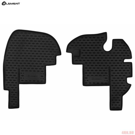 Коврики салона для УАЗ 2206 (2020-2025) 2 шт. № ELEMENTA0N056210.F