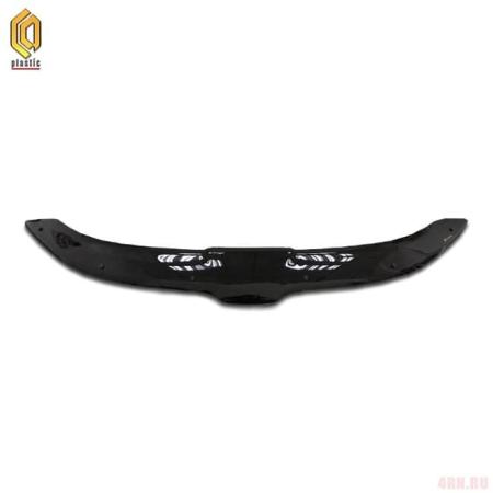 Дефлектор капота Classic черный для Skoda Karoq (2018-2025) № 2010010115517