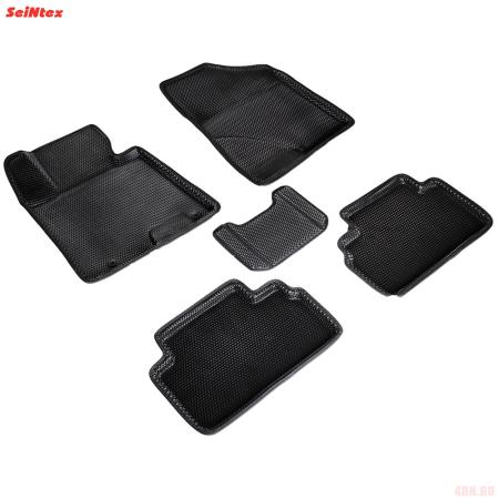 Коврики салона Eva 3D "сота" для Hyundai i30 (2012-2016) № 98522