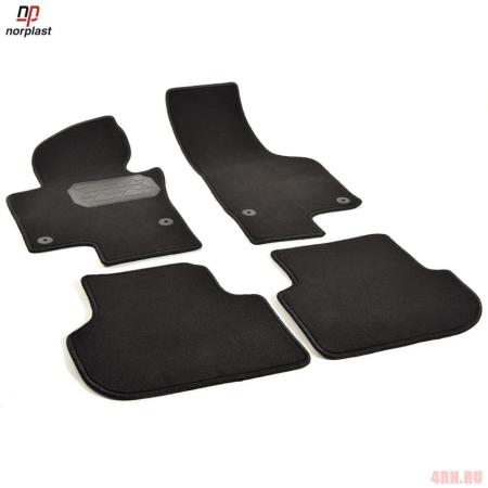 Коврики салона Norplast текстильные для Volkswagen Jetta (2011-2018) № NPL-VTe-950-231a