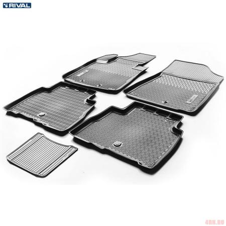 Коврики салона Rival для Kia Sorento (2015-2020) № 12804001