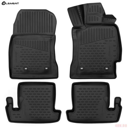 Коврики 3D салона для Toyota GT86 (2012-2021) № ELEMENT3DA0N027210k