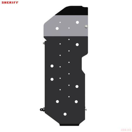 Защита топливного бака для Toyota Land Cruiser 150 (GX460) (2010-2017) № 24.3210