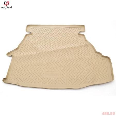 Коврик в багажник Norplast для Toyota Camry (V30) (2001-2006) бежевый № NPL-P-88-08--B