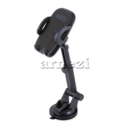 Держатель телефона на лобовое стекло/панель черный Arnezi артикул A0602024