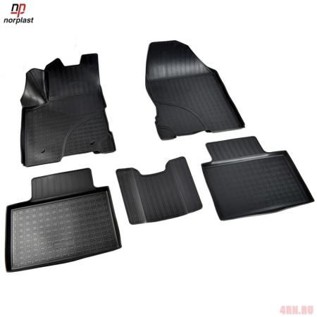 Коврики салона Norplast 3D для Lada (ВАЗ) Vesta (2015-2025) № NPA11-C94-700