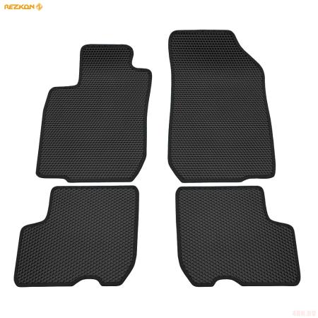 Коврики салона EVA соты резиновые для Lada (ВАЗ) Largus (2012-2025) 5 мест № 9139020101