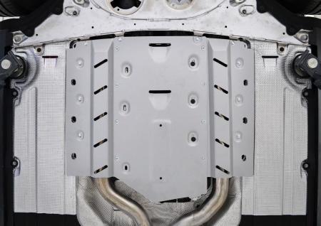 Защита КПП и раздаточной коробки для Rolls-Royce Cullinan (2018-2025) 3 части № 333.2502.1