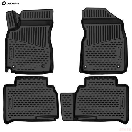 Коврики 3D салона для Livan X6 Pro (2023-2025) № ELEMENT3DAN0633210k