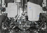 Защита топливного бака для Haval F7 (2019-2024) 2 части № 333.9416.1