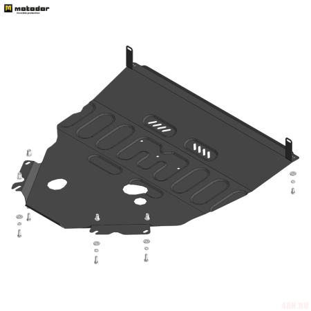 Защита картера и КПП для Peugeot Boxer (2006-2025) № 71605