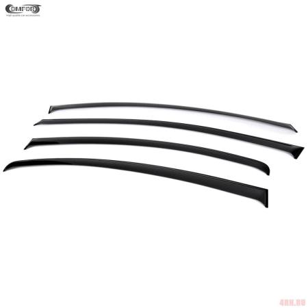 Дефлекторы окон Comfort для Hyundai Solaris седан (2010-2016) № 20.29.501.DLS