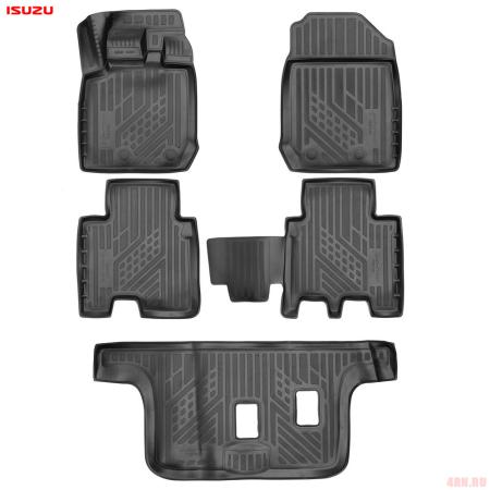 Коврики салона оригинальные для Isuzu MU-X (2021-2025) № RJ01NL0001