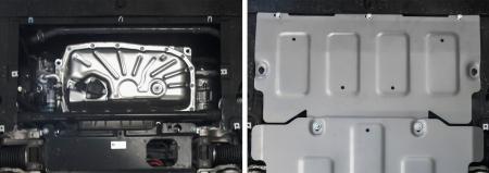 Защита двигателя для Audi A6 (2018-2025) № 333.0343.1