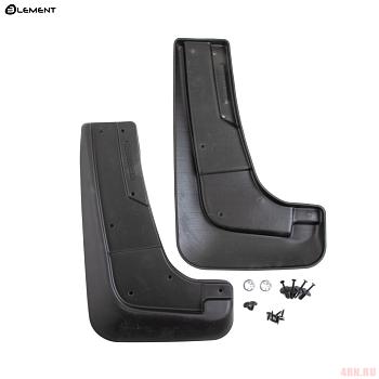 Брызговики передние для Jeep Cherokee (2018-2023) (комплектация Trailhawk) № NLF.24.13.F12