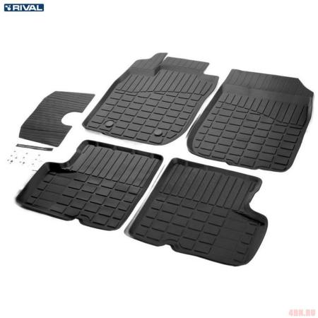 Коврики салона Rival литьевые для Renault Duster (2010-2015) № 64701001