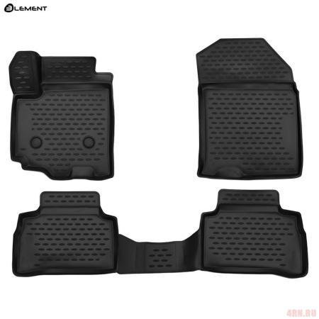 Коврики салона Element 3D для Suzuki Vitara (2015-2025) № CARSZK00017