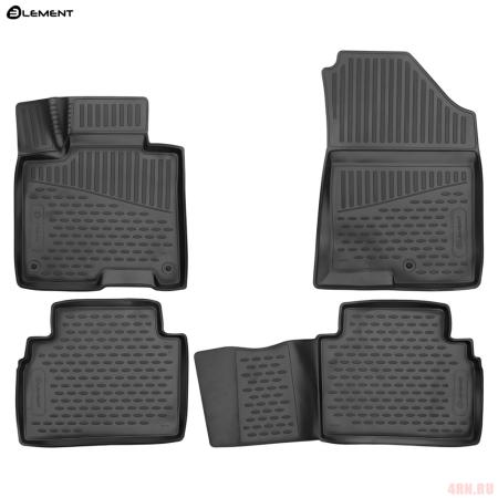 Коврики 3D салона для Kia Sportage (2022-2025) № ELEMENT3DA67052210
