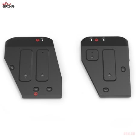 Защита топливного бака для Geely Monjaro (2022-2025) АКПП, 4WD № 111.01933.1