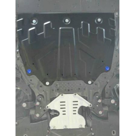 Защита картера и КПП для Mazda 3 (2013-2018) увеличенная № 111.03817.1